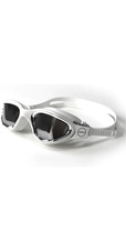 2022 Zone3 Vapour Swim Goggles SA19GOGVA103 -white silver