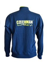 Pánská mikina CZECHMAN - Tmavě modrá - Pánská mikina CZECHMAN - zezadu