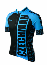 Cyklistický dres - Modrá - Cyklistický dres strana